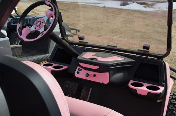 Christians Carts Custom Pink Golf Cart- One of a kind