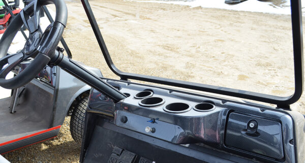 Christians Carts Gray Custom Cart interior